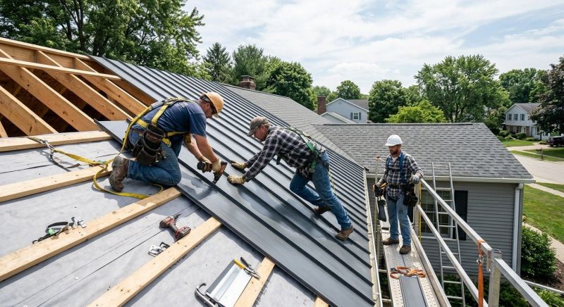 Aluminum Roof Installation in Buford, GA