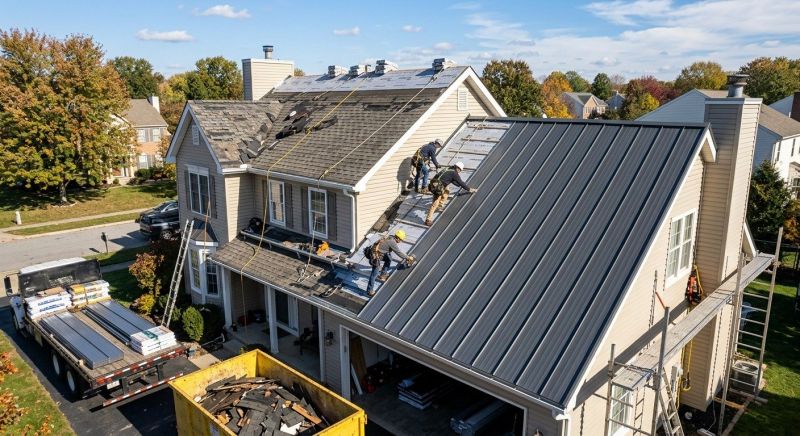 Aluminum Roof Replacement in Newton County, GA