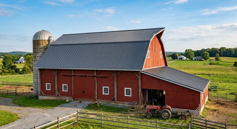 Barn Roof Replacement in Lawrenceville, GA