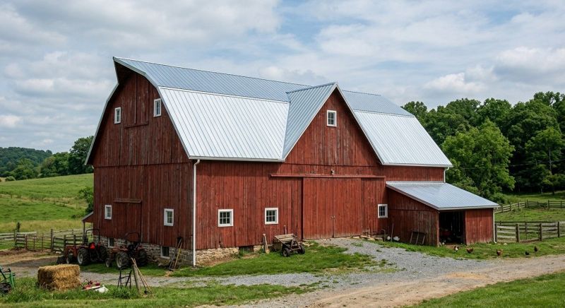 Barn Roof Replacement in Monroe, GA