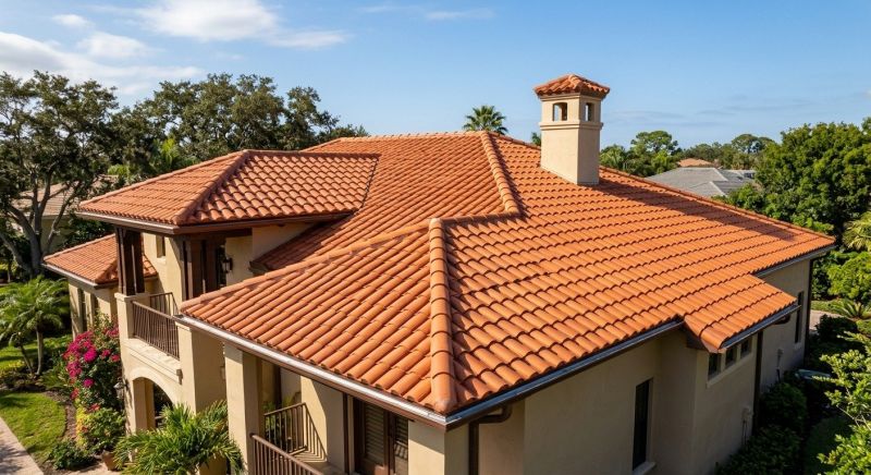 Barrel Tile Roof Installation in Walton County, GA