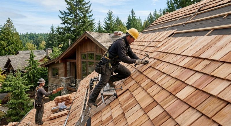 Cedar Roof Installation in Covington, GA