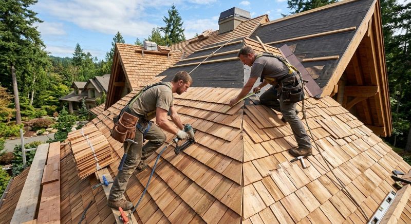 Cedar Roof Installation in Decatur, GA