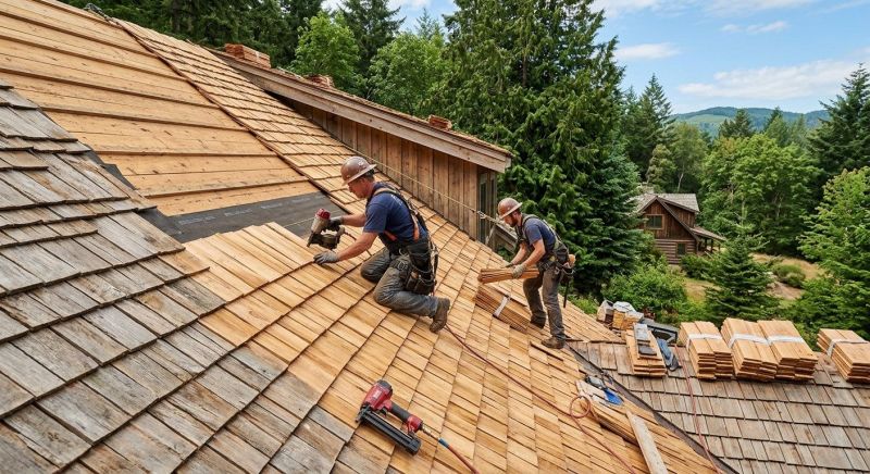 Cedar Roof Installation in Gwinnett County, GA