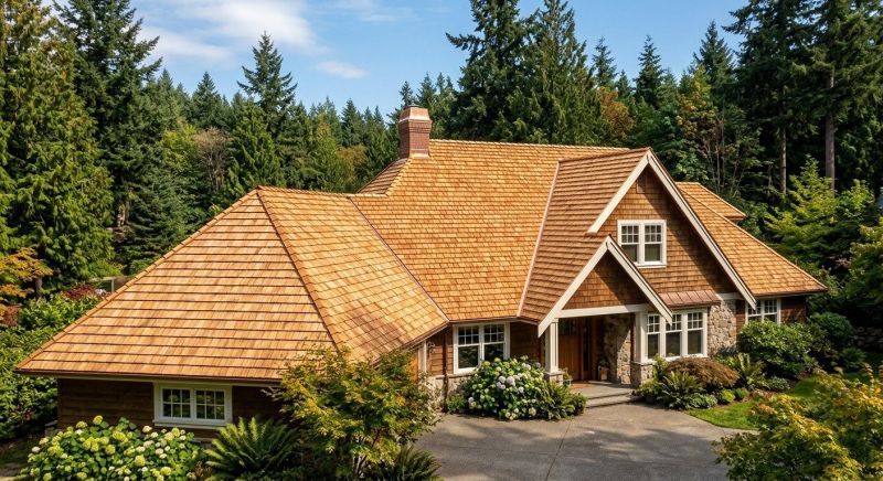 Cedar Roof Installation in Norcross, GA