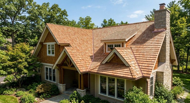 Cedar Shake Roof Construction in Ellenwood, GA