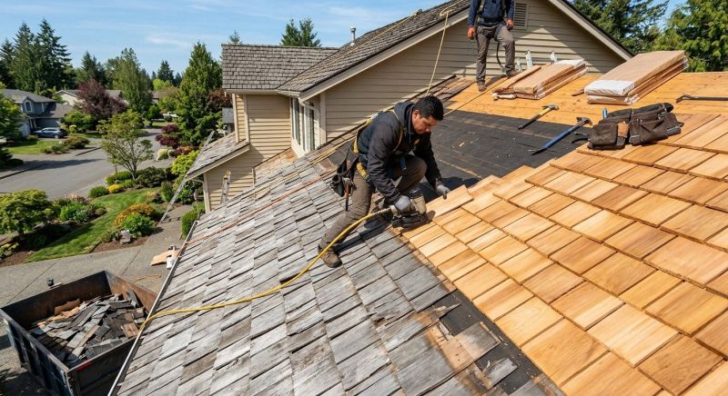 Cedar Shingles Replacement in Duluth, GA