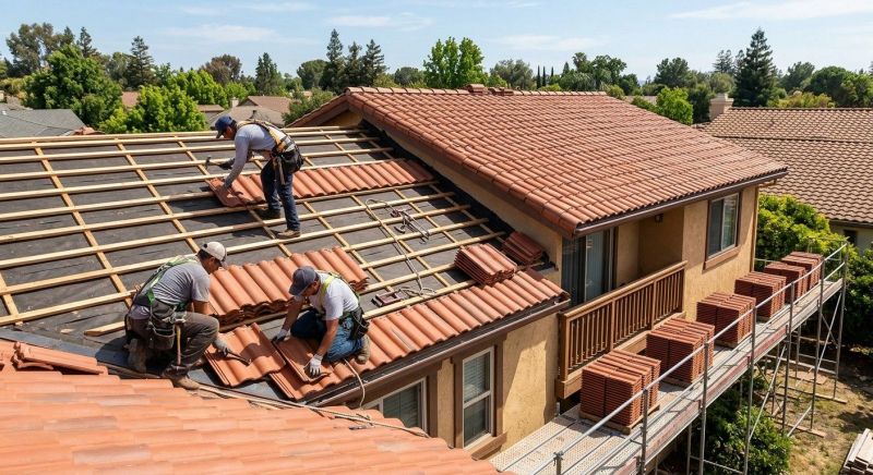 Clay Roof Installation in Hoschton, GA