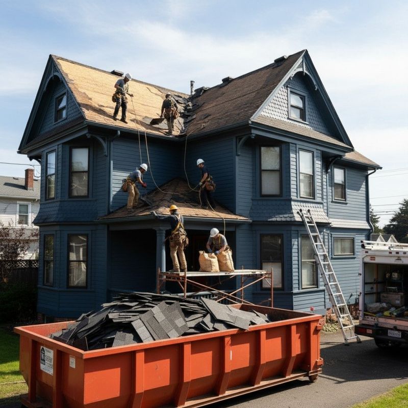 Damaged Roof Replacement in Braselton, GA