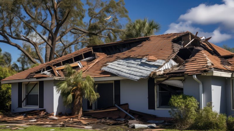 Damaged Roof Replacement in Lawrenceville, GA