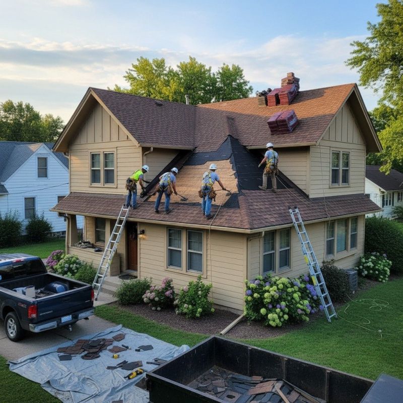 Damaged Roof Replacement in Oxford, GA