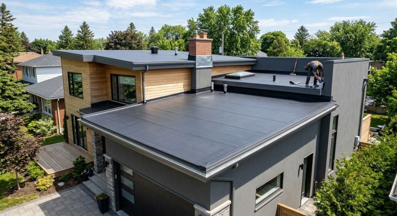 Epdm Roof Installation in Bethlehem, GA