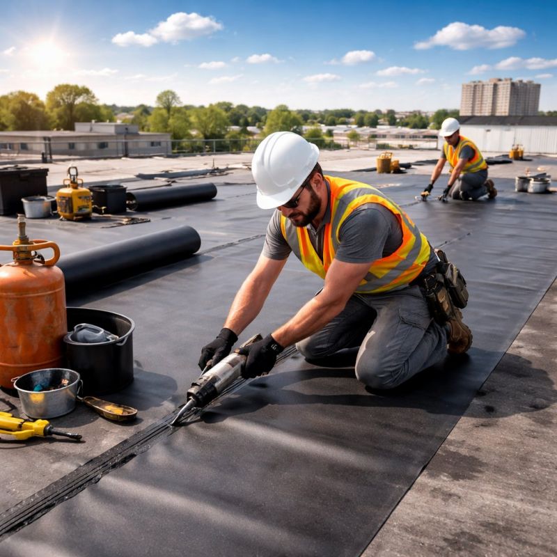 Epdm Roof Installation in Ellenwood, GA