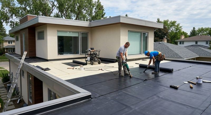 Flat Roof Installation in Lithonia, GA