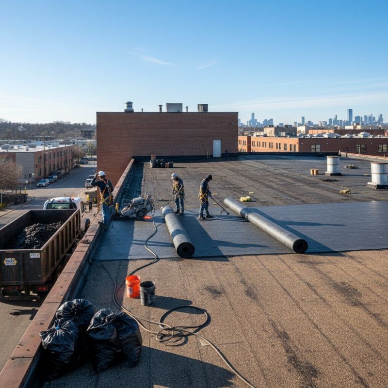 Flat Roof Replacement in Tucker, GA