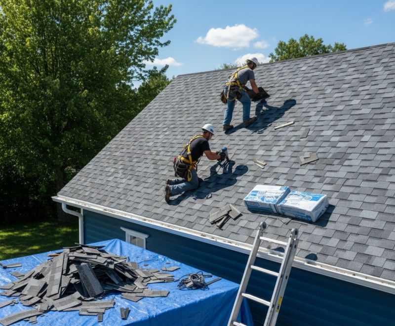 Roof Shingles Replacement in Mansfield, GA