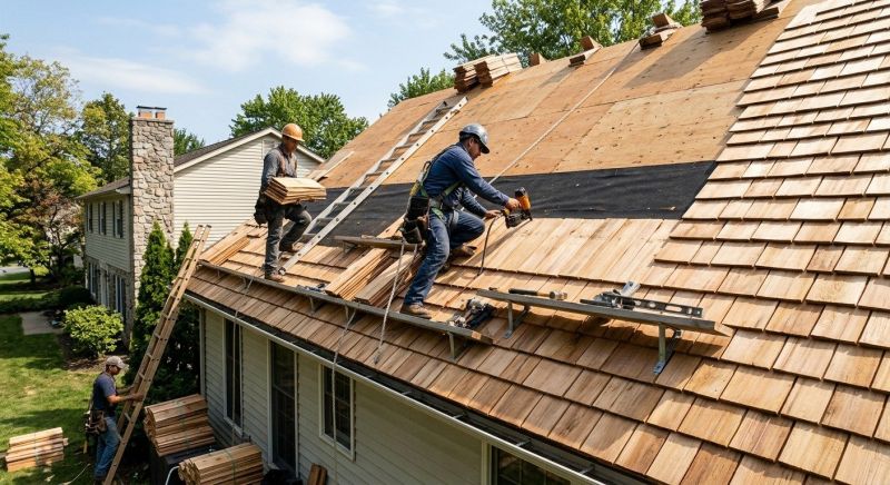 Shake Roof Replacement in Loganville, GA