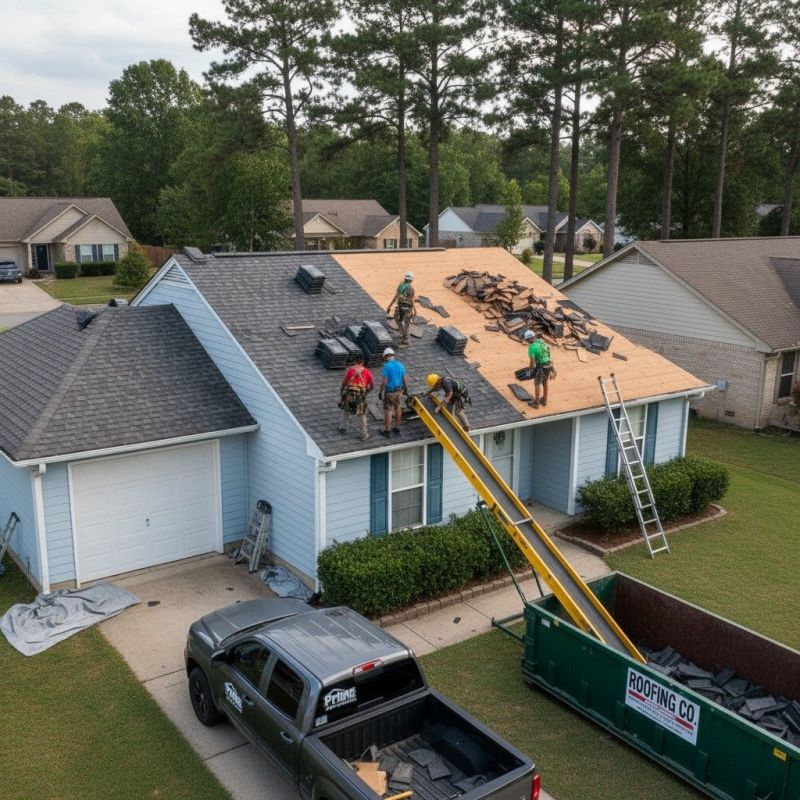 Shingle Roof Replacement in Oxford, GA
