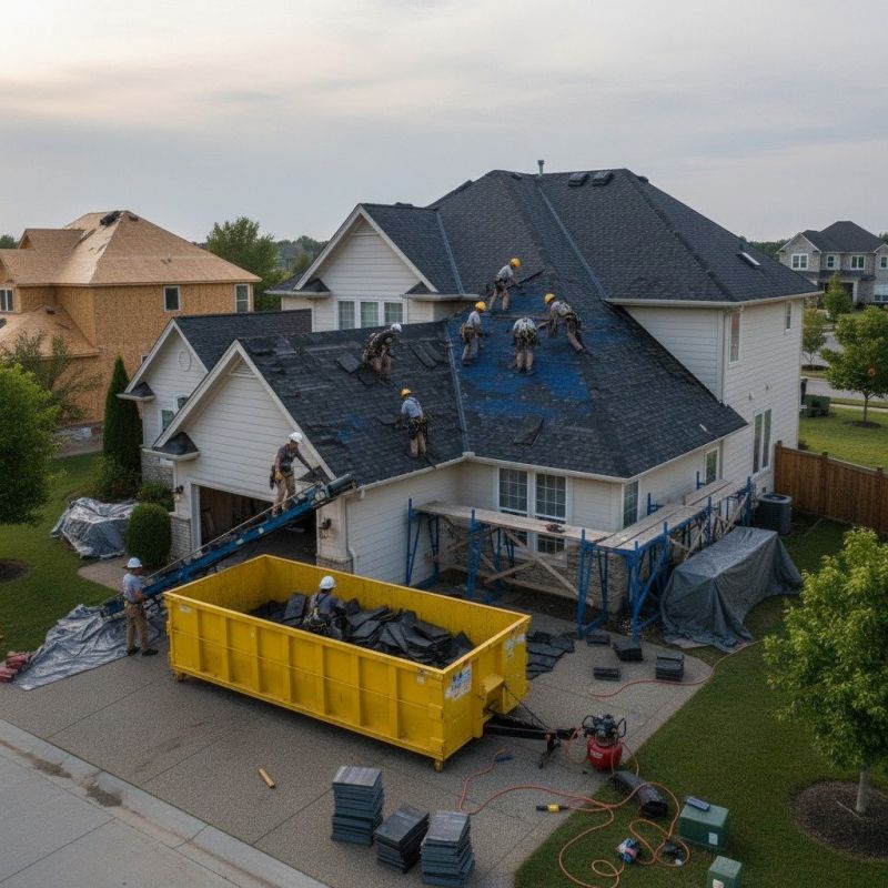 Shingle Roof Replacement in Stone Mountain, GA