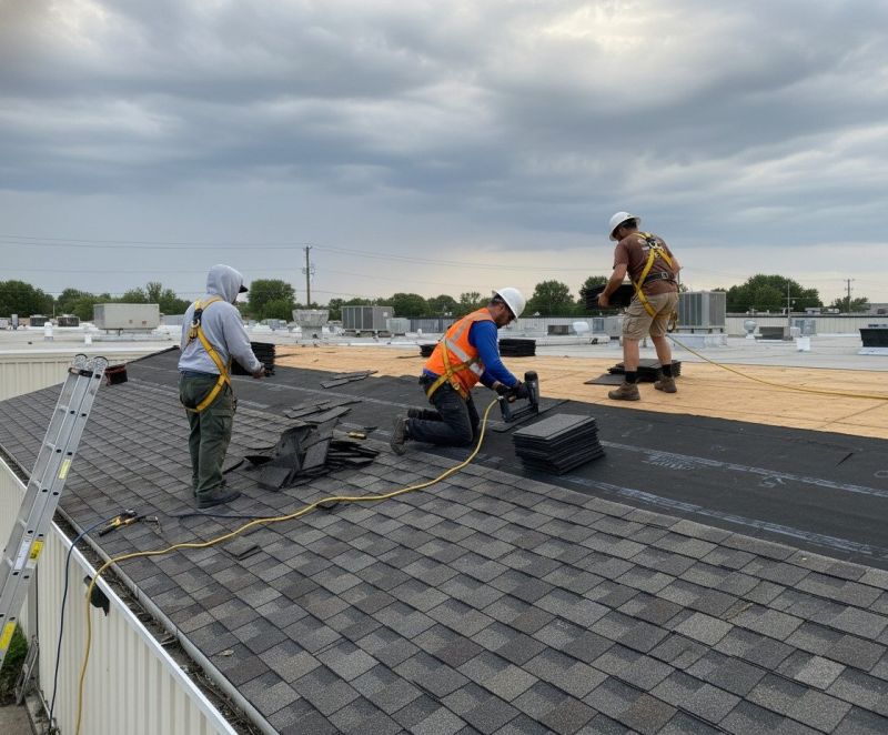 Shingle Roof Replacement in Suwanee, GA