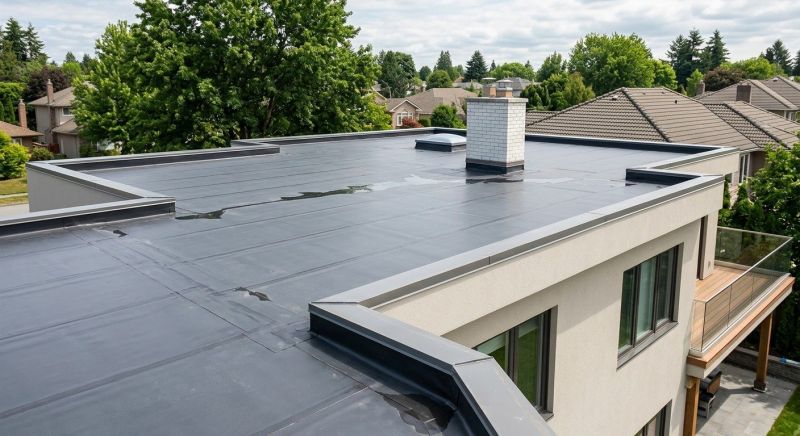 Single Ply Roof Installation in Mansfield, GA