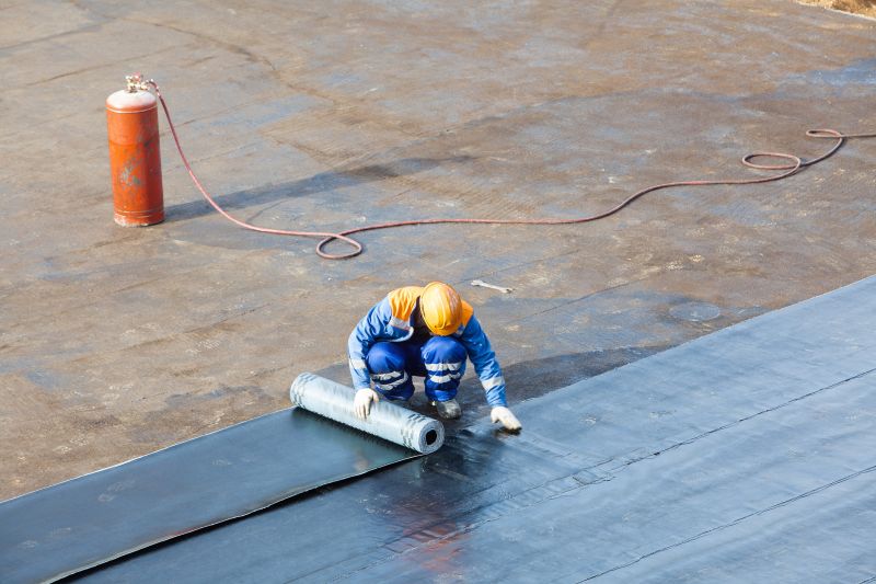 Single Ply Roof Installation in Monroe, GA
