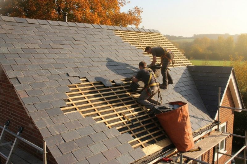 Slate Roof Replacement in Bethlehem, GA