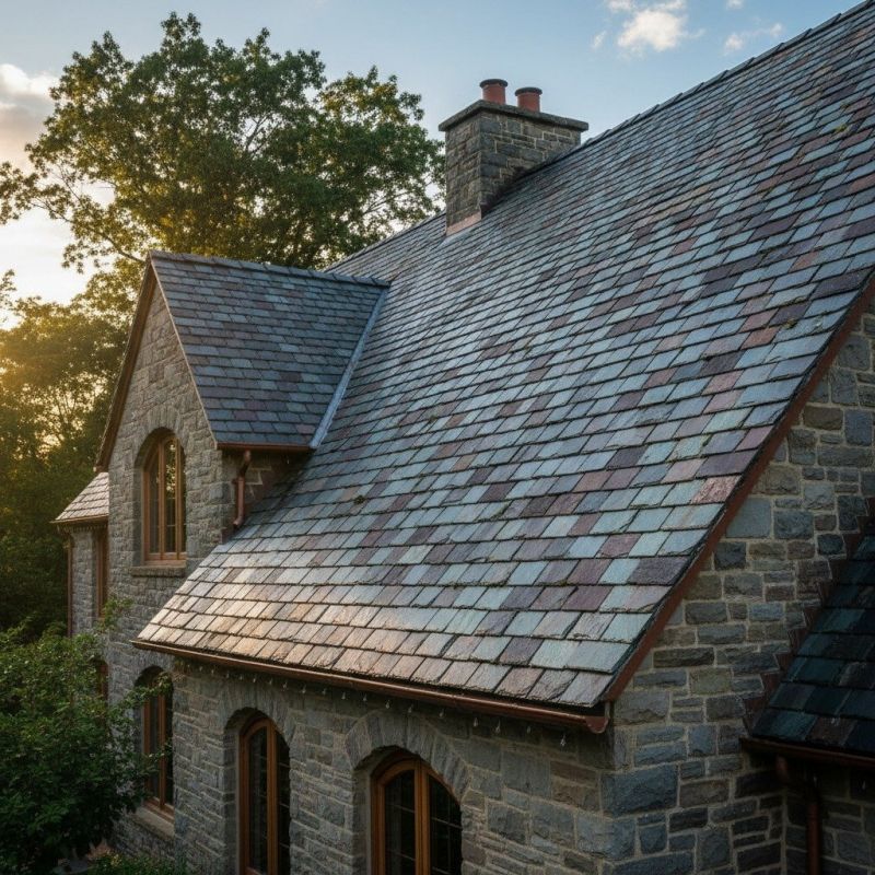 Slate Roof Replacement in Conyers, GA