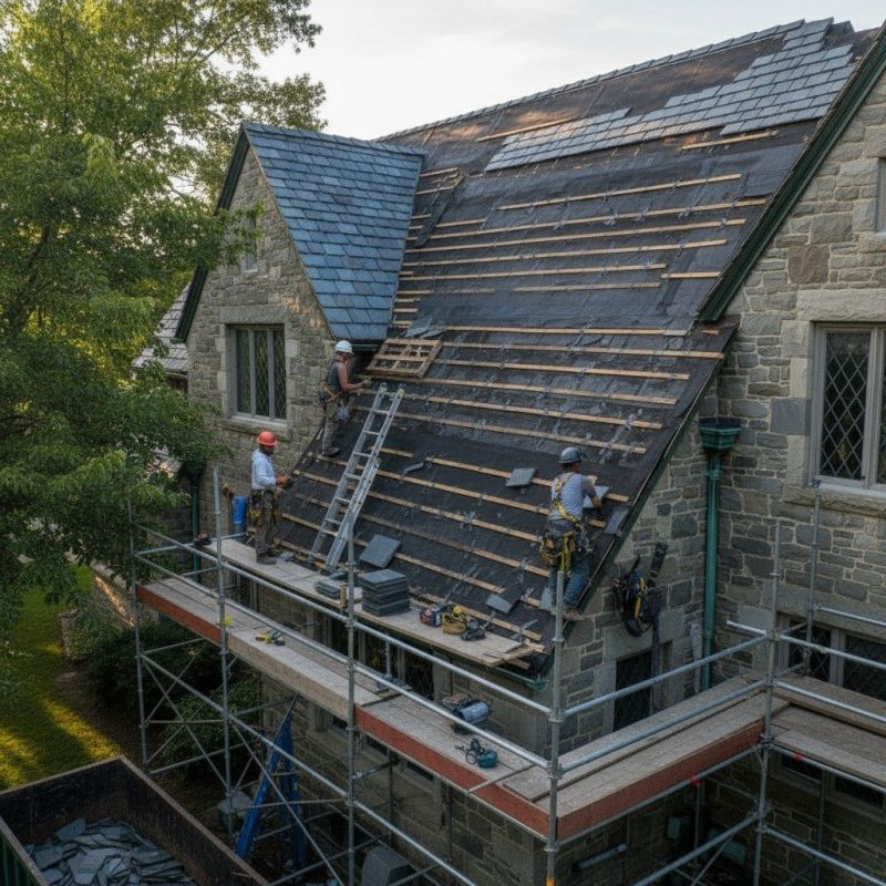 Slate Roof Replacement in Decatur, GA