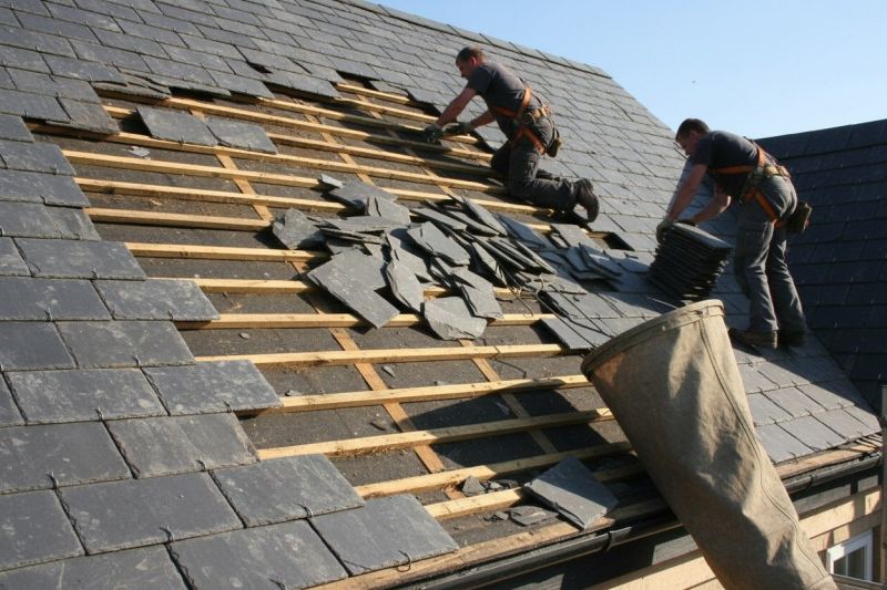 Slate Roof Replacement in Hoschton, GA