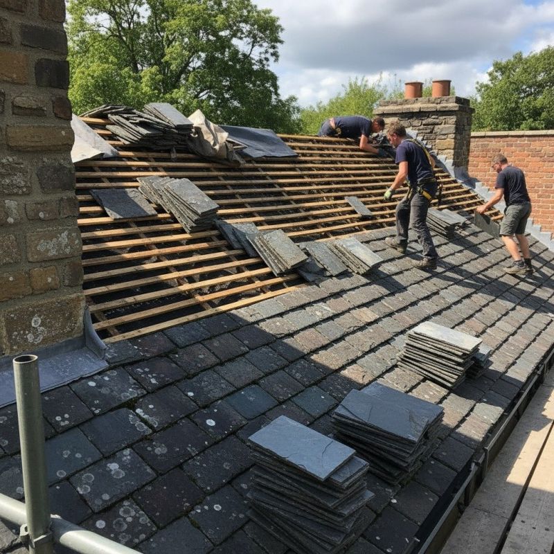 Slate Roof Replacement in Walton County, GA