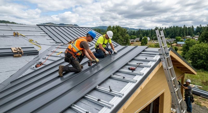 Steel Roof Installation in Walton County, GA
