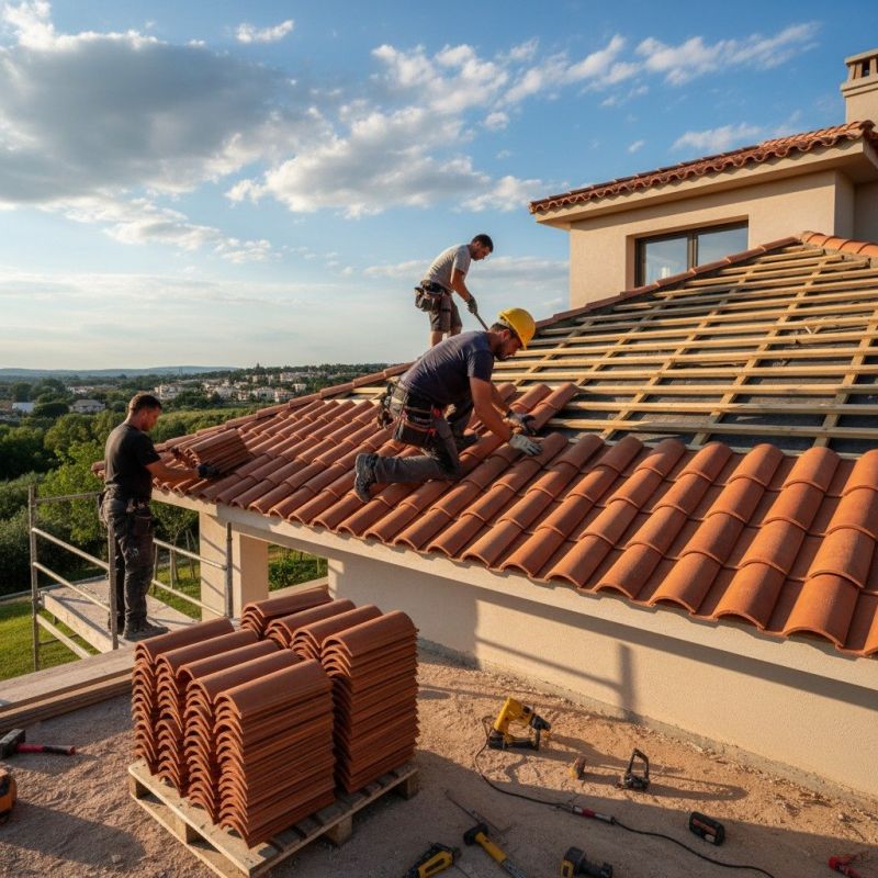 Tile Roof Replacement in Dacula, GA