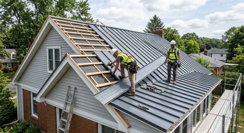 Tin Roof Installation in Grayson, GA
