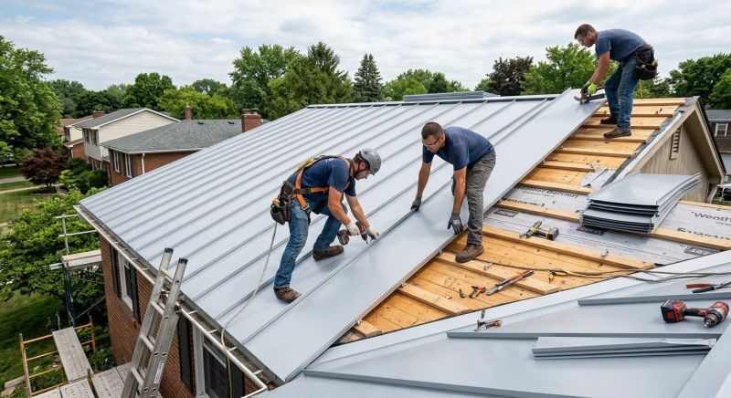 Tin Roof Installation in Lithonia, GA