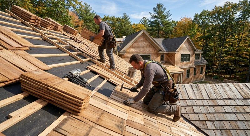 Wood Roofing Installation in Walton County, GA