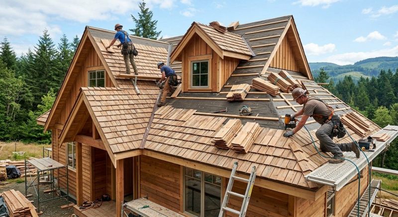 Wood Roofing Installation in Newton County, GA