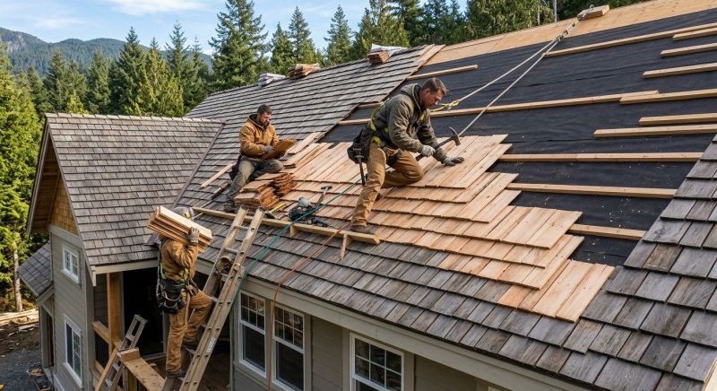 Wood Roofing Installation in Norcross, GA