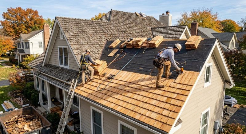 Wood Shake Roof Replacement in Walton County, GA